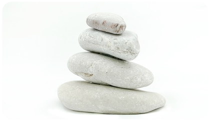 Mindfulness course - zen stones - Amy Edelstein